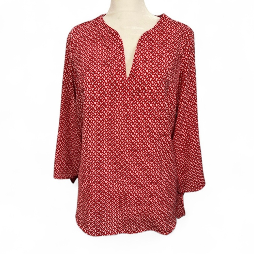 Michael Kors Red Blouse size S